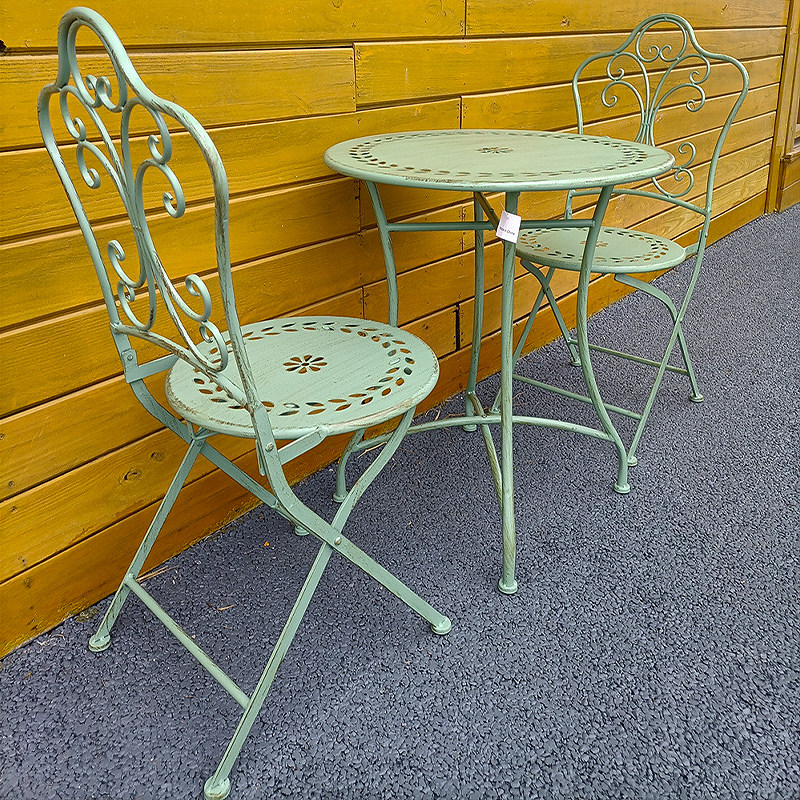 Mesa y Sillas de Hierro Estilo - Outdoor Furniture Iron reseña y precio