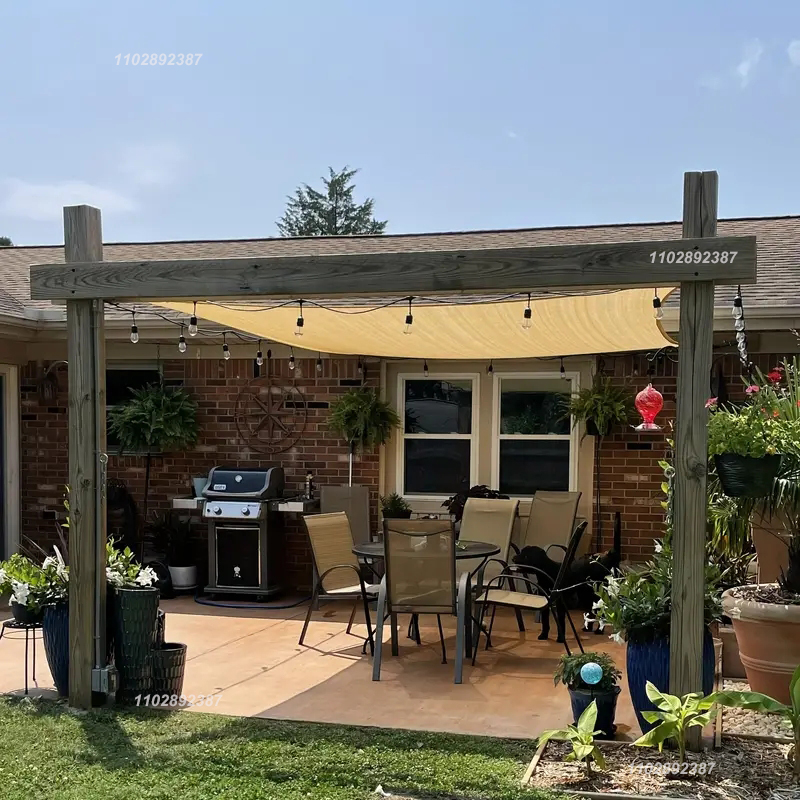 90% sombreado HDPE Beige paras - Outdoor Furniture Hdpe reseña y precio