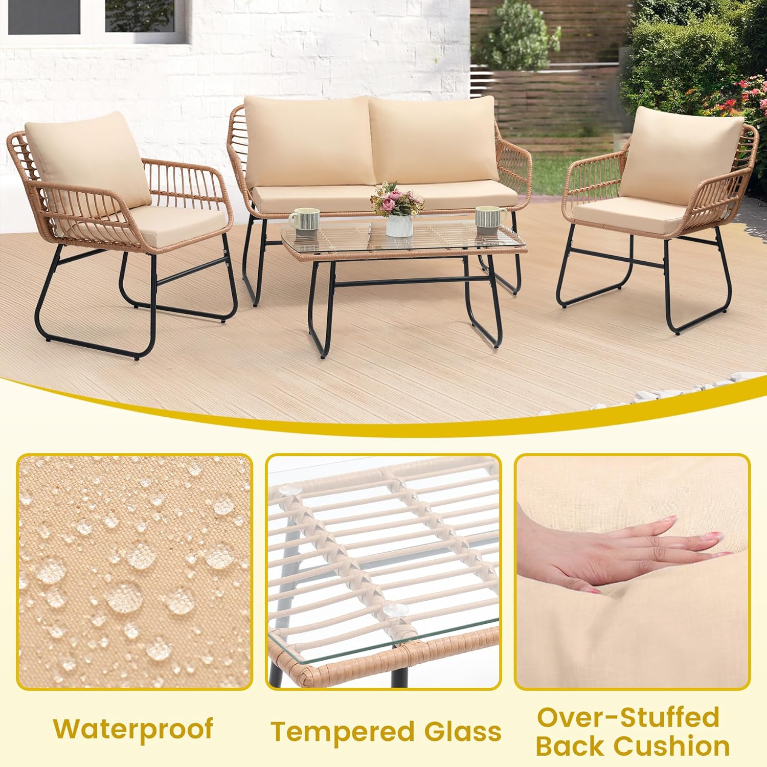 Juego de Muebles de Jardín de  - Outdoor Furniture Deals reseña y precio