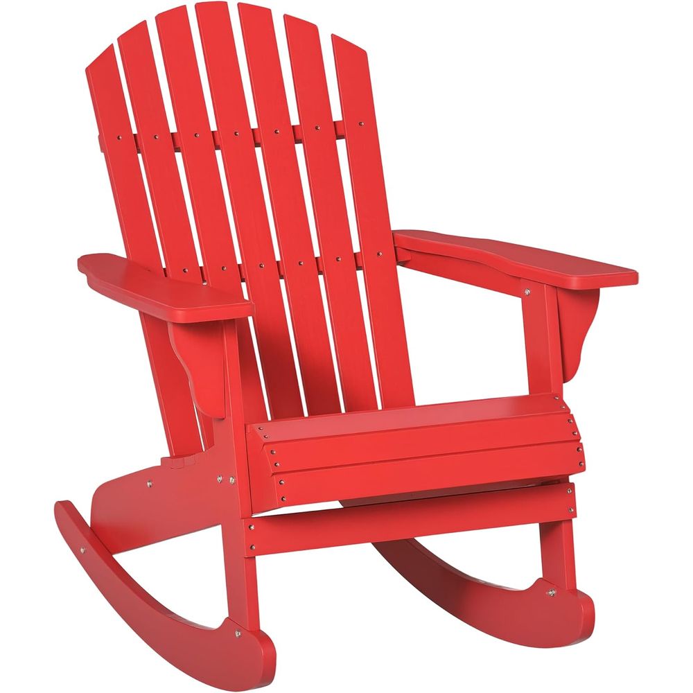 Silla mecedora Adirondack de m - Adirondack Chair Wood reseña y precio
