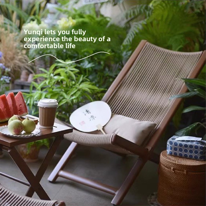 Sillón de mimbre tejido para e - Outdoor Furniture Iron reseña y precio