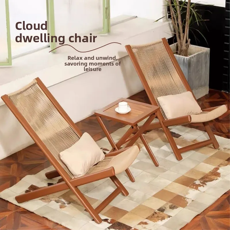 Sillón de mimbre tejido para e - Outdoor Furniture Iron reseña y precio