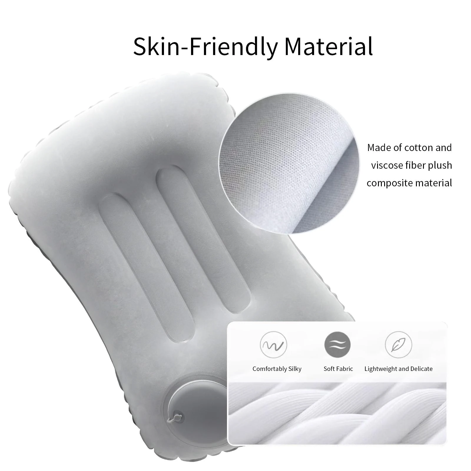 Almohada inflable cómoda y por - Outdoor Furniture Pillows reseña y precio