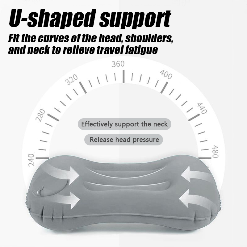 Almohada Inflable para Camping - Outdoor Furniture Pillows reseña y precio