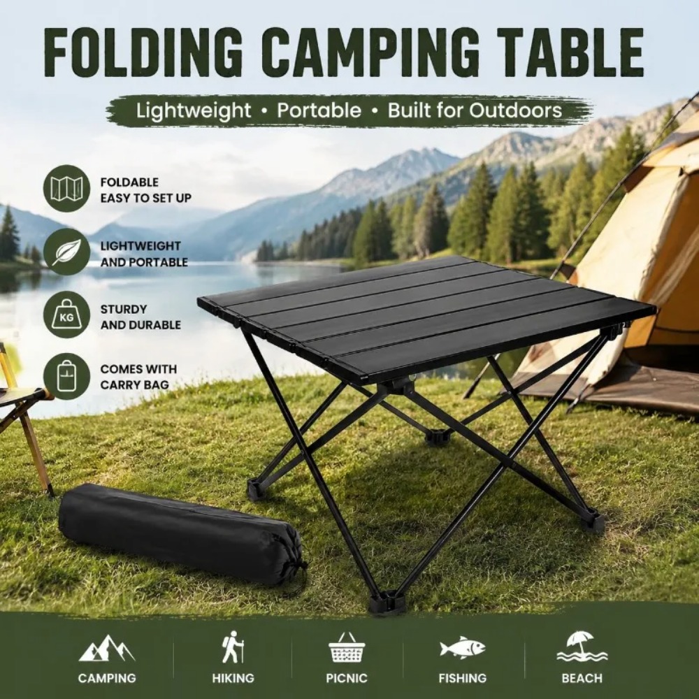 Mesa Plegable Portátil Ultrali - Outdoor Furniture Iron reseña y precio