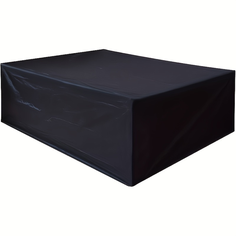 Funda negra para muebles de ex - Outdoor Furniture Table And Chairs reseña y precio