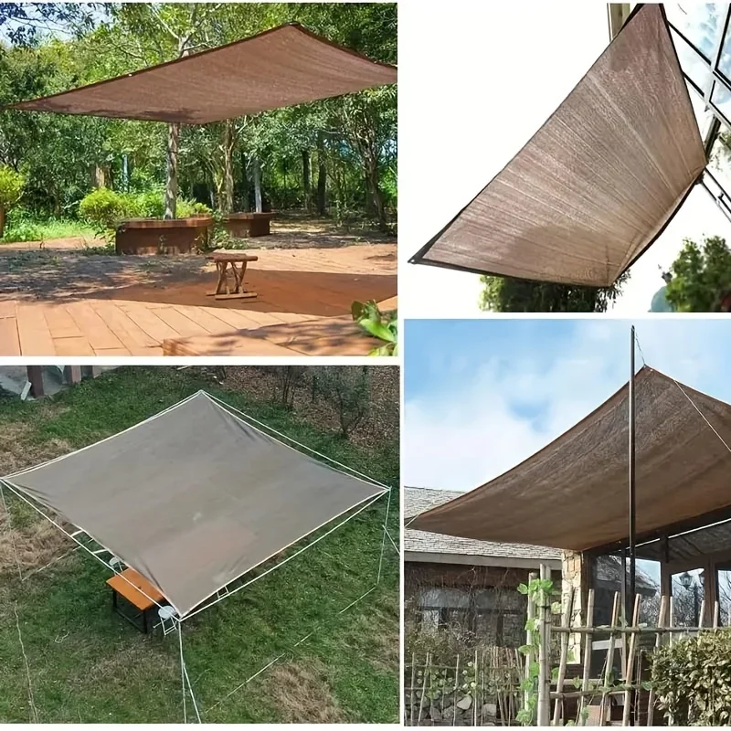 Malla de Sombra Marrón de PE c - Outdoor Furniture Hdpe reseña y precio