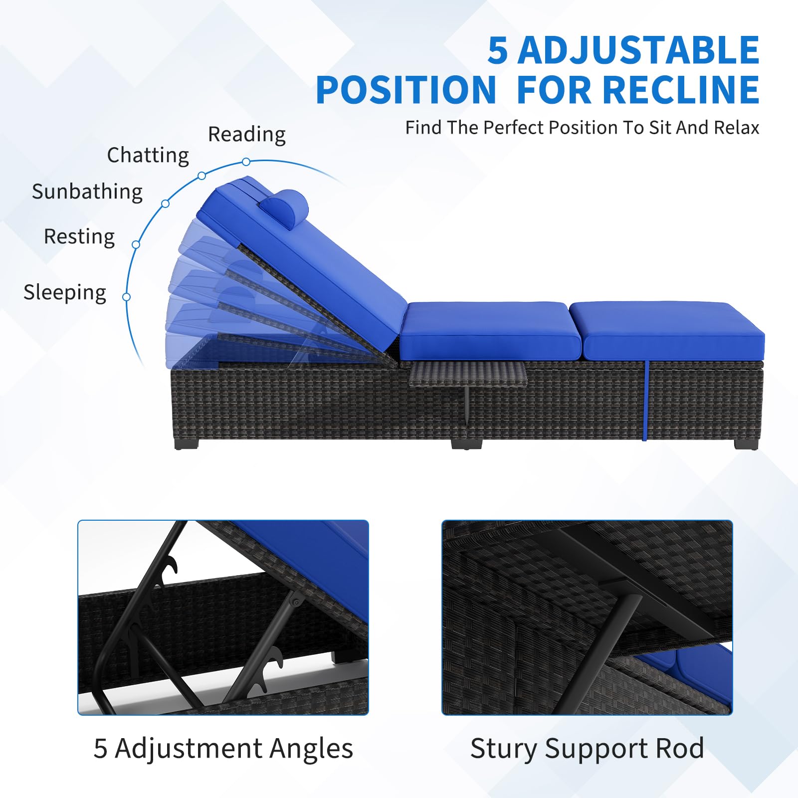 Juego de 2 Sillas de Jardín, S - Outdoor Furniture Deals reseña y precio