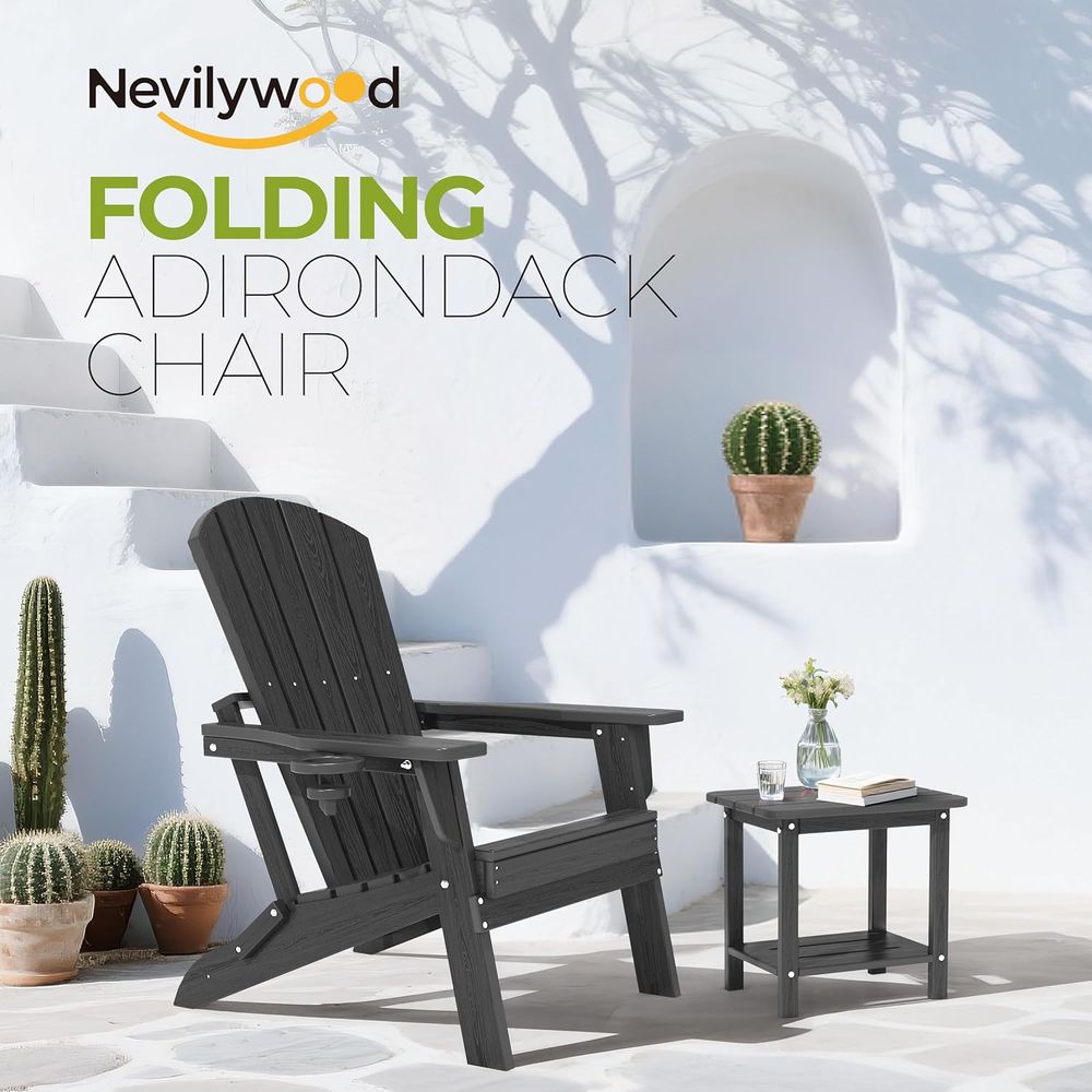 Silla Adirondack, portavasos e - Adirondack Chair Wood reseña y precio