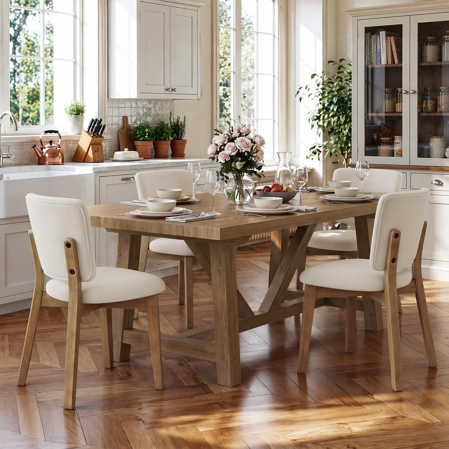 Juego de 4 Sillas de Comedor M - Adirondack Chair Wood reseña y precio