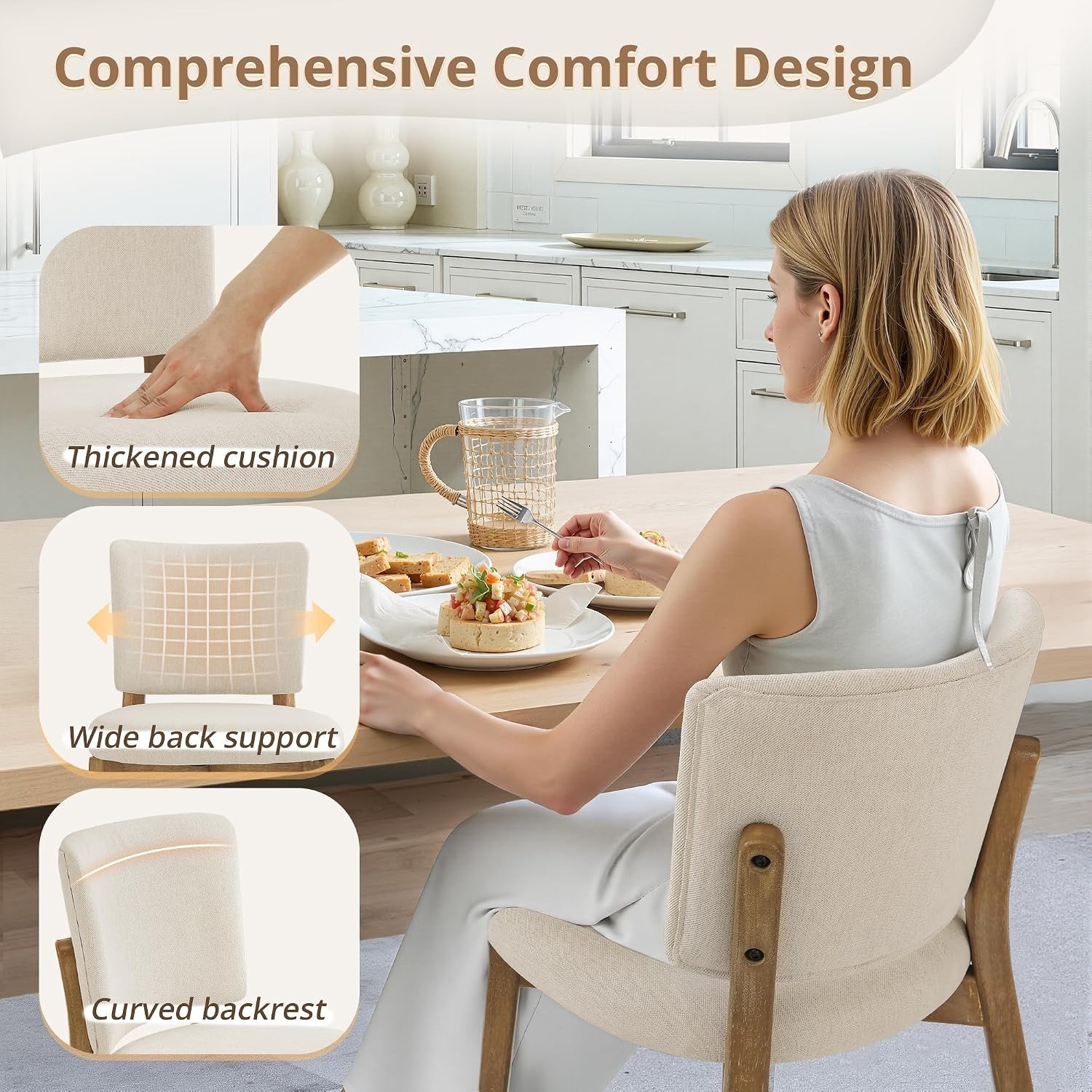 Juego de 4 Sillas de Comedor M - Adirondack Chair Wood reseña y precio