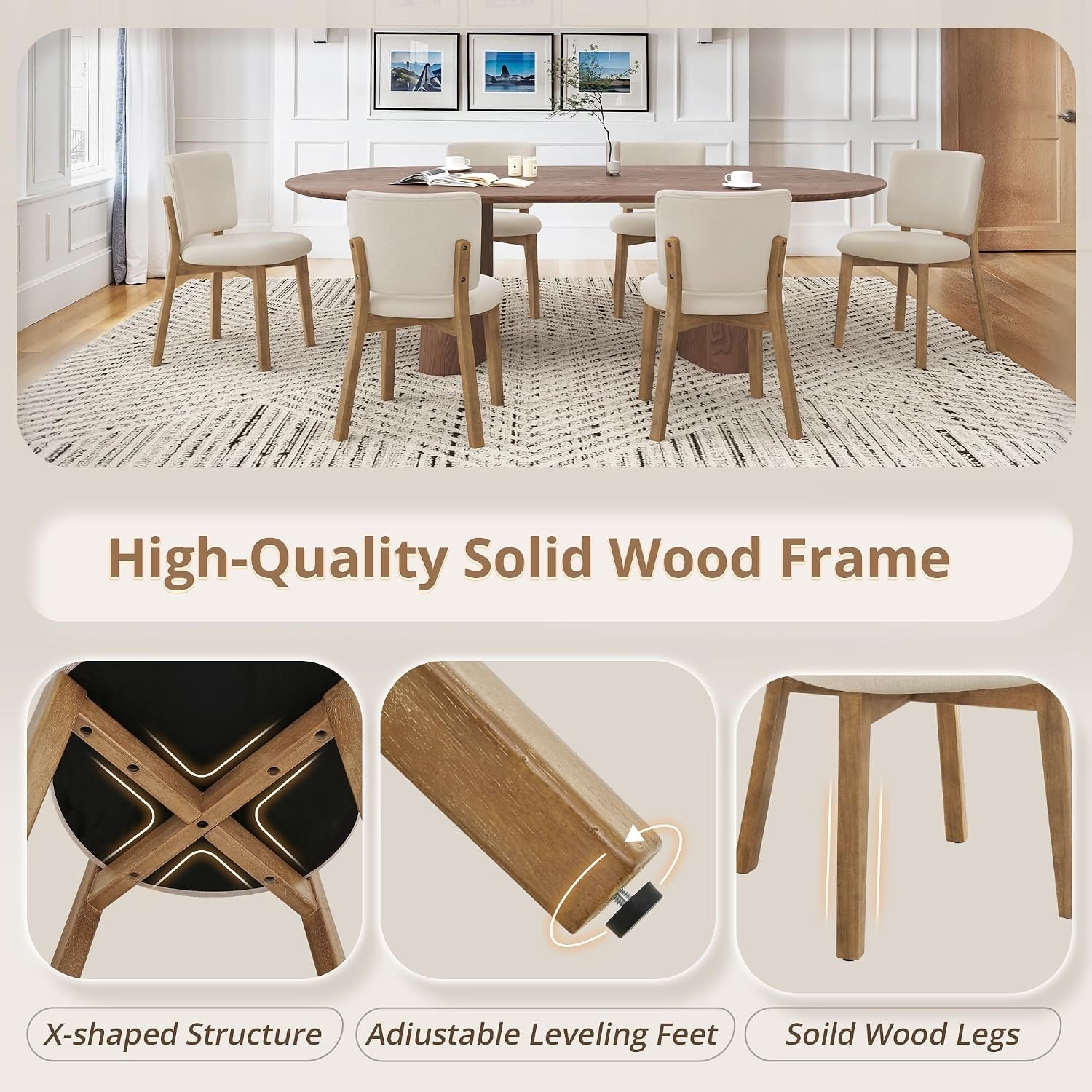 Juego de 4 Sillas de Comedor M - Adirondack Chair Wood reseña y precio