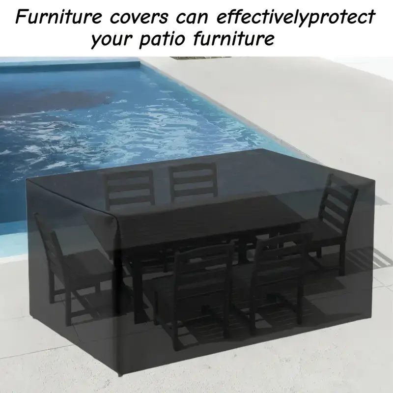 Cubierta resistente al viento  - Outdoor Furniture Protector reseña y precio